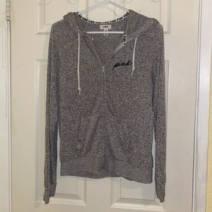 🎀 2/ $15 PINK Zip Up Lightweight Hoodie